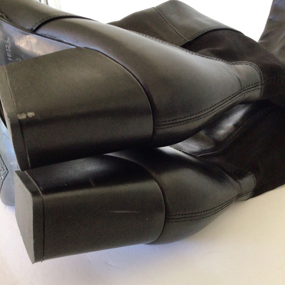 MARC FISHER TALL LEATHER BOOTS SIZE 9 - Picture 7 of 16